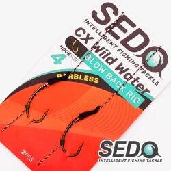 SEDO CX Wild Water Blow Back Barbless Előkötött Bojlis Előke (24806)