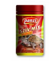 Panzi Szív-Mix, liofilizált marhaszív teknősök részére - 50 ml 10 db-os kiszerelés!