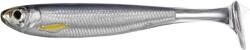  Livetarget Slow-roll Shiner Paddle Tail Silver/smoke 85 Mm (lt201951)