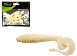 Wizard Harpex Twist Grub Pro White 7cm 5pcs/bag (86957326)
