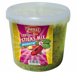 Panzi Tavi Díszhaltáp - Sticks-Mix - Vödrös (5L) (302461) - fishingoutlet