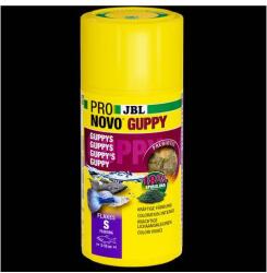 JBL ProNovo Guppy Flakes "S" - pehelytáp (S-es méret) 3-10cm-es guppyknak és akváriumi halak részére (20g/100ml)