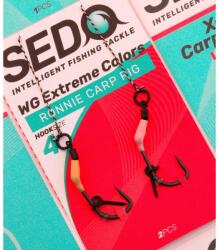 SEDO WG Extreme Colours Ronnie Carp Rig Előkötött bojlis előke - 6 (3095)