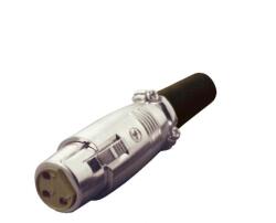 USE SAL S 24 mikrofonaljzat, XLR, 3 pólus, lengő 3 db-os kiszerelés! (S 24)