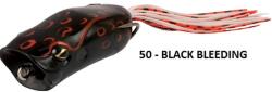 Rapture Popper Frog 60mm 1/2Oz(15g) Black Bleeding, gumibéka (187-10-350)