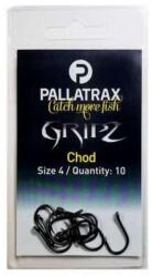 Pallatrax Gripz Chod Hooks (10) Size 8 (pxps1277)