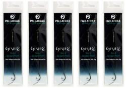 Pallatrax Gripz Straight Point Hair Rigs Size 8 12lb Braid (pxps1272)