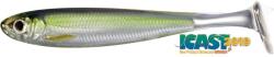  Livetarget Slow-roll Shiner Paddle Tail Silver/green 85 Mm (lt201952)