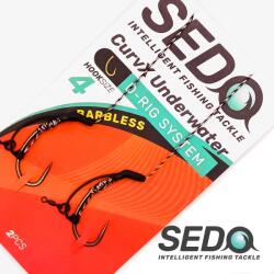 SEDO CurvX Underwater Barbless D Rig System Előkötött Bojlis Előke (24844)