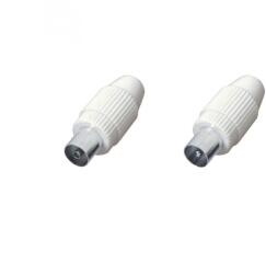 Use Bliszter Home FS 1819X 1 db koax dugó + 1 db koax aljzat, csavarozható (FS 1819X)