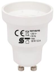 HOME E27-GU10 foglalatátalakító adapter, max. 0, 3 A (E27-GU10)