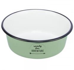 TRIXIE zománcozott fém tál 0, 3l/12cm zöld (25211) - fishingoutlet