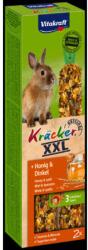 Vitakraft Kracker XXL Dupla Rúd (méz, tönköly) - kiegészítő eleség nyulak részére (180g)