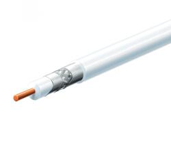 USE Home S 6TSP/WH koax kábel, 75 Ohm, PVC és PE szigetelés, réz bevonatú acél ér, alumínium + PET fólia 96 szál aluharisnya, 100m, fehér (S 6TSP/WH) - fishingoutlet