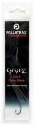 Pallatrax Gripz Curve Shank Hair Rigs Size 6 15lb Braid (pxps1265)