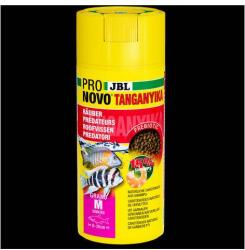 JBL ProNovo Tanganyika Grano "M" CLICK - 8-20 cm-es akváriumi alaptápgranulátum ragadozó sügérek számára (250ml/149g)