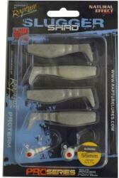 Rapture Slugger Shad Set 55 Chartreuse Ghost 4+2 db/csg, műcsali szett (188-03-304)