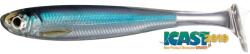 LIVETARGET Slow-roll Shiner Paddle Tail Silver/blue 100 Mm (lt202001)