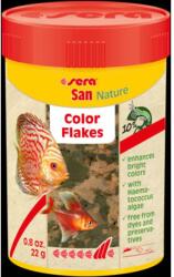 Sera San nature (színélékítő) - lemezes táplálék díszhalak számára (100ml)