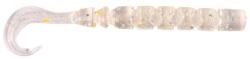Mustad Aji Curly Tail 2.5'' Clear Rainbow Glitter 12db/csomag (m8065001)