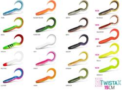 DELPHIN Gumihal Delphin TwistaX Eeltail UVs / 5db - 15cm/YETI (101003922)