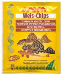 Sera Wels-Chips Nature - táplálék (süllyedő) díszhalak számára (15g)