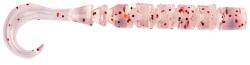 Mustad Aji Curly Tail 2.5'' Uv Clear Red Glitter 12db/csomag (m8065010)
