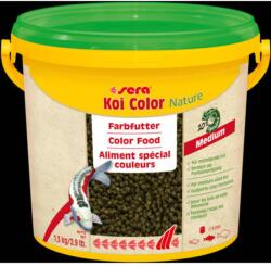 Sera Koi Color Nature Medium - granulátum táplálék tavihalak részére (3, 8liter/1, 3kg) (7022)