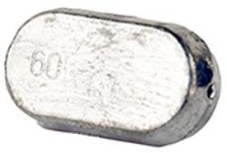 EnergoTeam Ovál ólom Csúszós 40 G (59202040)