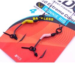 SEDO WG Extreme Colours Barbless Ronnie Carp Rig Előkötött bojlis előke - 4 (24812)