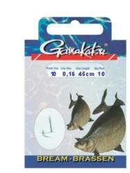 Gamakatsu előkötött 10. es horog 16-es zsinóron (1310N)