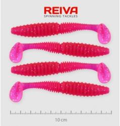 Reiva Zander Power Shad 10cm 4db/cs /Pink-Flitter/ (9901-105)