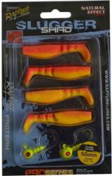 Rapture Slugger Shad Set 55 Flame Yellow 4+2 db/csg, műcsali szett (188-03-302)