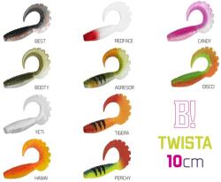 DELPHIN Gumihal Delphin TWISTA UVs / 5db - 10cm/DISCO (101002287)
