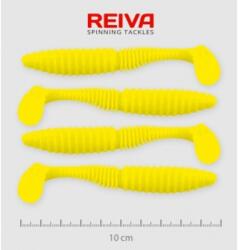 Reiva Zander Power Shad 10cm 4db/cs /Citromsárga/ (9901-102)