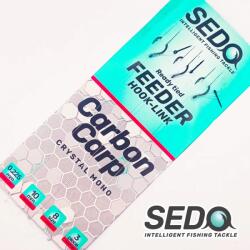 SEDO Carbon Carp Crystal Monofil Feeder rig - Előkötött Feeder előke (24626)