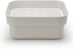 Brabantia Купа за миене и отцеждане Brabantia 1003316, 16.1 х 37.4 х 34.4 см, Безопасна за съдове с незалепващо покритие, Светлосив (1003316)