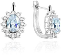 Beneto Exclusive Cercei din argint cu topaze TOPAGUP2720