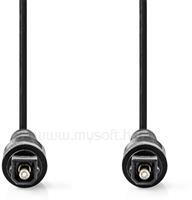 Nedis CAGL25000BK100 optikai audio kábel, TosLink dugó, hossz 10m (CAGL25000BK100) (CAGL25000BK100)