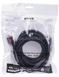 S-Link Kábel - SL-HDM4K105 (HDMI2.0 kábel, 4K/60Hz, apa/apa, 5m) (S-LINK_39706) (S-LINK_39706)