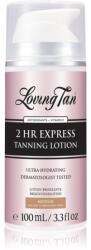 Loving Tan 2 HR Express lotiune hidratanta pentru bronzare culoare Medium 100 ml