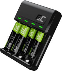 Green Cell GRSETGC03 akkumulátor töltő Univerzális USB (GRSETGC03)
