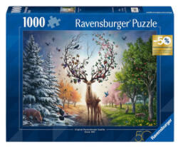 Ravensburger Puzzle 1000 db - Varázslatos szarvas (12001088)