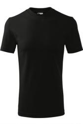 MALFINI Klasszikus unisex póló, fekete, S-es méret