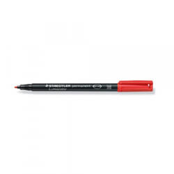 STAEDTLER Marker Lumocolor permanent M piros (317-2) (317-2)