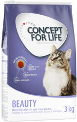 Concept for Life 3x3kg Concept for Life Beauty Adult száraz macskatáp