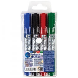 Centrum Marker permanent 2-5 mm kerek 4 db-os klt. (80270) (80270) - aqua
