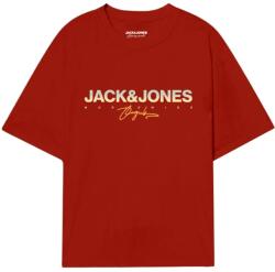 JACK & JONES Canggu Red póló L INTL