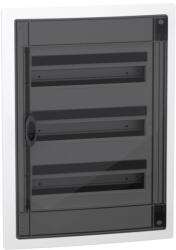 Schneider Electric PrismaSeT XS - LVSXP318 - Szekrény, füstszínű ajtó, süllyesztett, 3x18 modul, PEN (LVSXP318)
