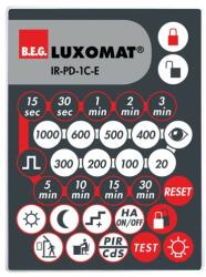 B.E.G. Brück IR-PD-1C-E távirányító PD-11 mozgásérzékelőhöz 92077 (92077)